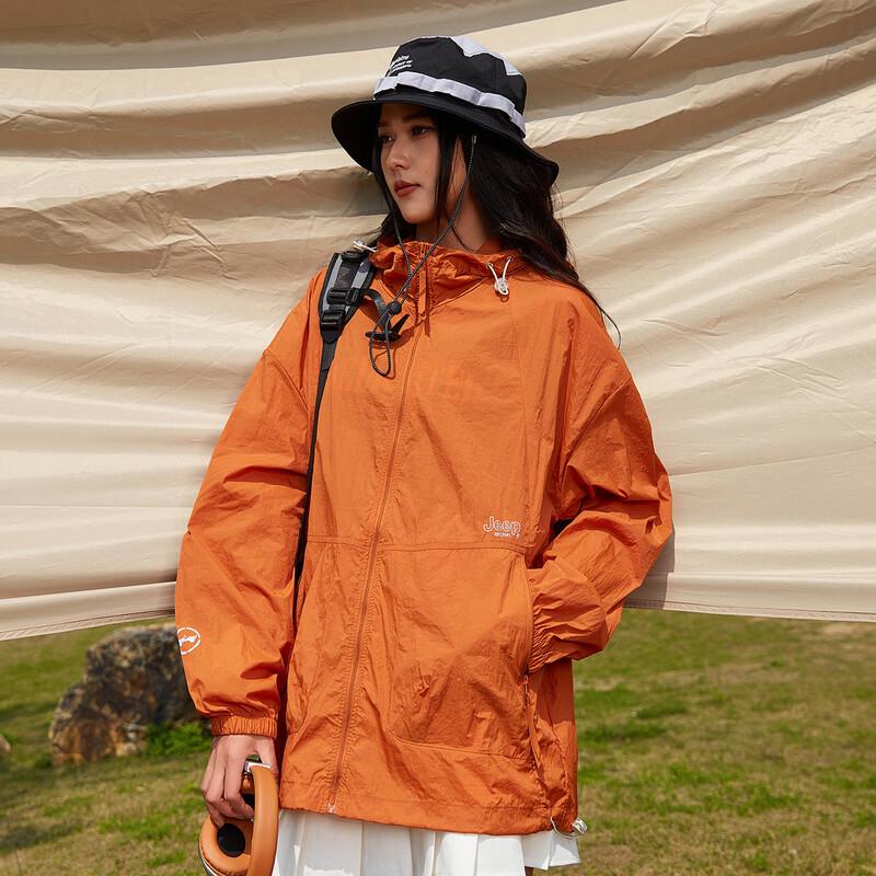 Jeep Leichte Unisex Kapuzen-Sonnenschutzjacke