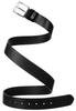 PTN LTP-TWT-105-9883 Black Wide Leather Belt