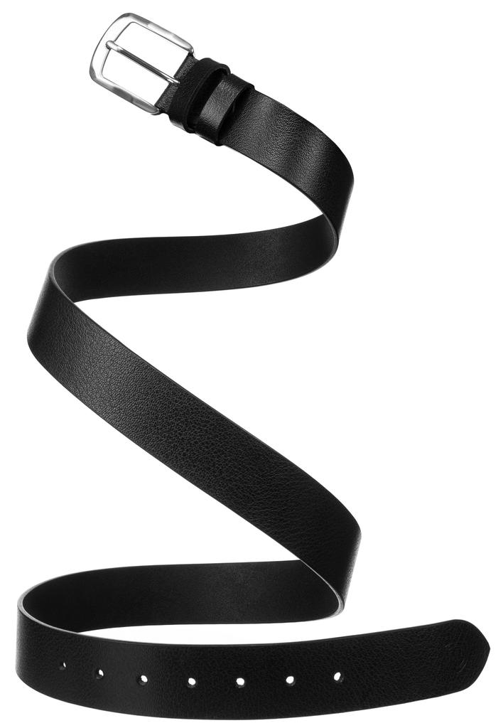 PTN LTP-TWT-105-9883 Black Wide Leather Belt