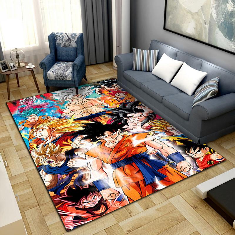 Dragon Ball  Area Carpet for Living Room Bedroom Home Decor Cool Movie Mat Floor Mat -LXR9
