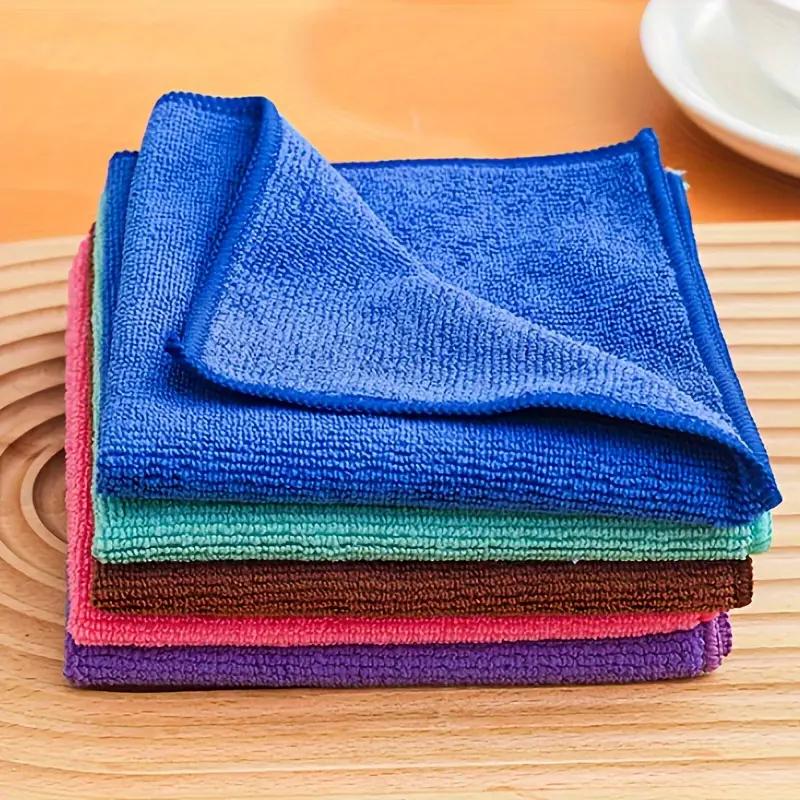 3/50pcs Microfiber Towels Car Wash Drying Cloth Towel Household Cleaning Cloths Auto Detailing Polishing Cloth Home Clean Tools