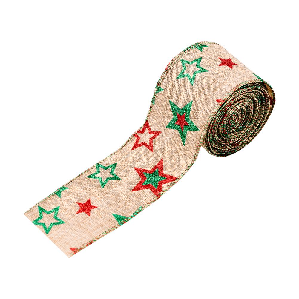 

Christmas Ribbons Cartoon Stickers Christmas Strip for Wreath Bows Bouquet Cake