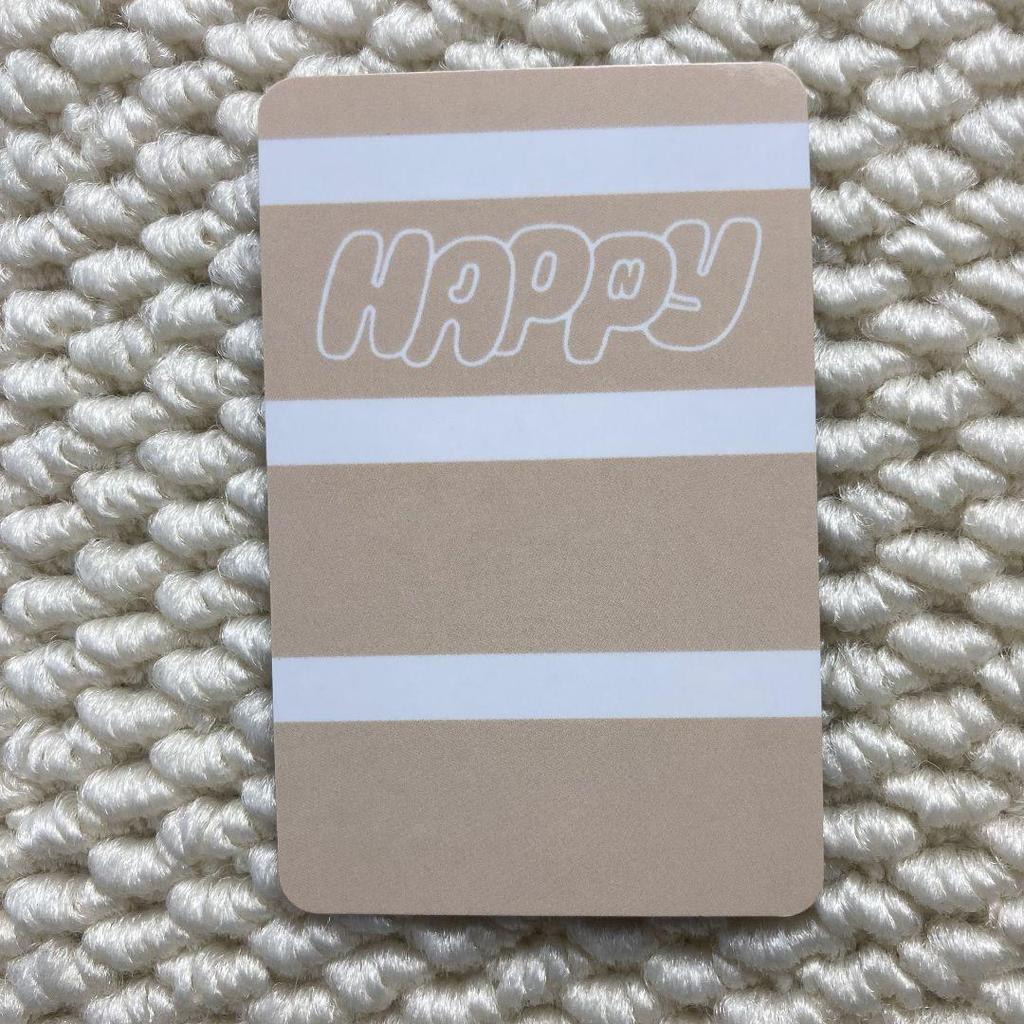 [USED] BTS HAPPY US Weverse Limited Bonus Trading Card JIN