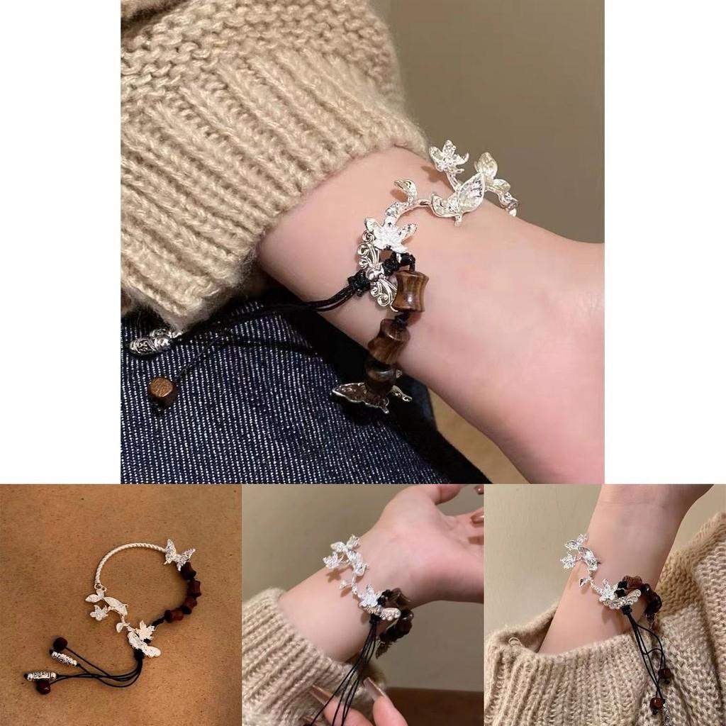 Contemporary Geometric Design Butterfly Bracelet Ideal For Travel Souvenirs Women