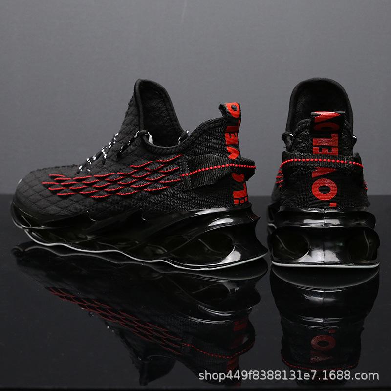 

Blade men s shoes 2025 new summer coconut shoes breathable casual shoes men s sports shoes running shoes fish scale shoes 39 белый