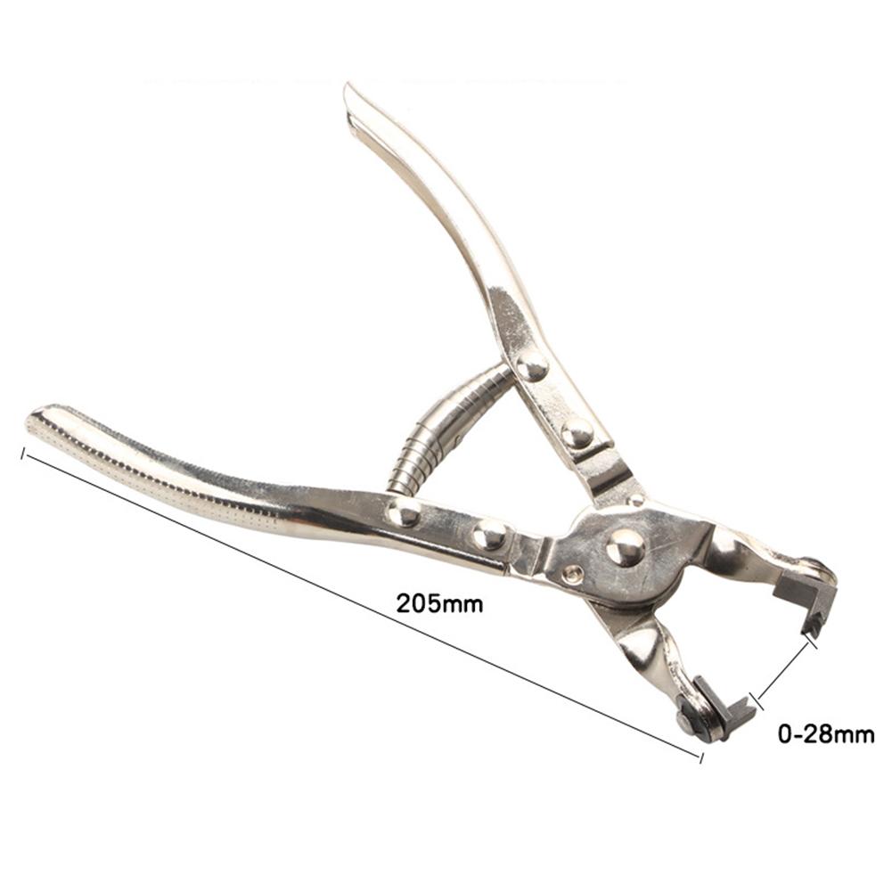 Car Hose Clamp Pliers Slip Resistant Hose Clamp Pliers For Vehicle Pliers 0-28mm Removal Tools Water Pipe Flat Band Tube Repair