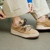 Rindslederversion von kleinen weißen Schuhen Damen Frühling neu dicksohlige vielseitige lässige Board-Schuhe leichte Sportschuhe Student