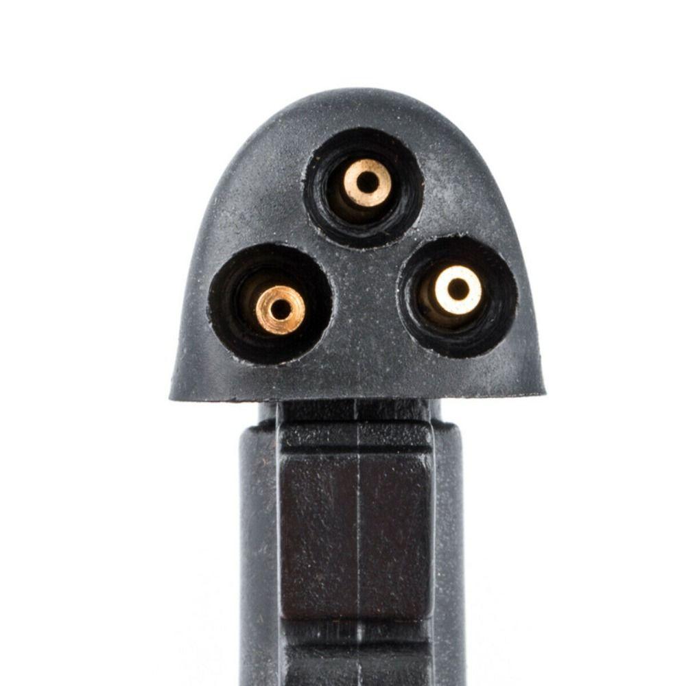 Plastic 3-Hole Automobile Wiper Nozzles Wiper Blade Water Spray Jets Nozzles Car Windscreen Washer