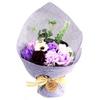 Bouquet de Fleurs en Savon Violet Debout