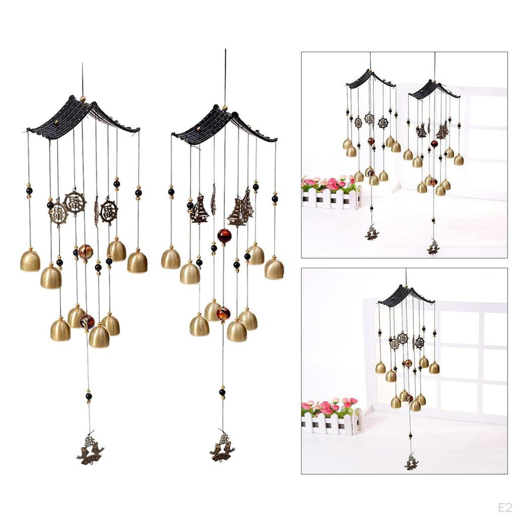 Wind Chime Alloy Yard Garden Outdoor Living Decoration Metal Chimes