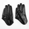 Women Sexy Ds Half Palm Nightclub Pole Dancing Stage Performance Cosplay Party Fashion Personality Hip Hop Pu Leather Gloves
