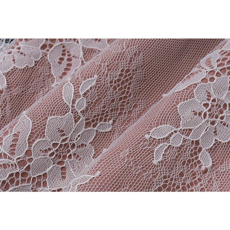 GMXIA Women's Autumn Sexy Temperament Vest Long Sleeve Suspenders Lace Lace Dress