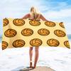 Asciugamano da Spiaggia per Pallavolo, Asciugamano da Spiaggia ad Asciugatura Rapida in Microfibra, Senza Sabbia, Sovradimensionato, Assorbente per Piscina, Nuoto, Bagno