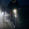 Wide Angle Bike Headlight Universal Bike Flashlight Waterproof 3 Mode USB Rechargeable Bike Light for Night Riding