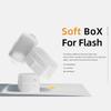 Silicone Light Diffuser Dome Soft Light Cover New Studio Strobe Reflector