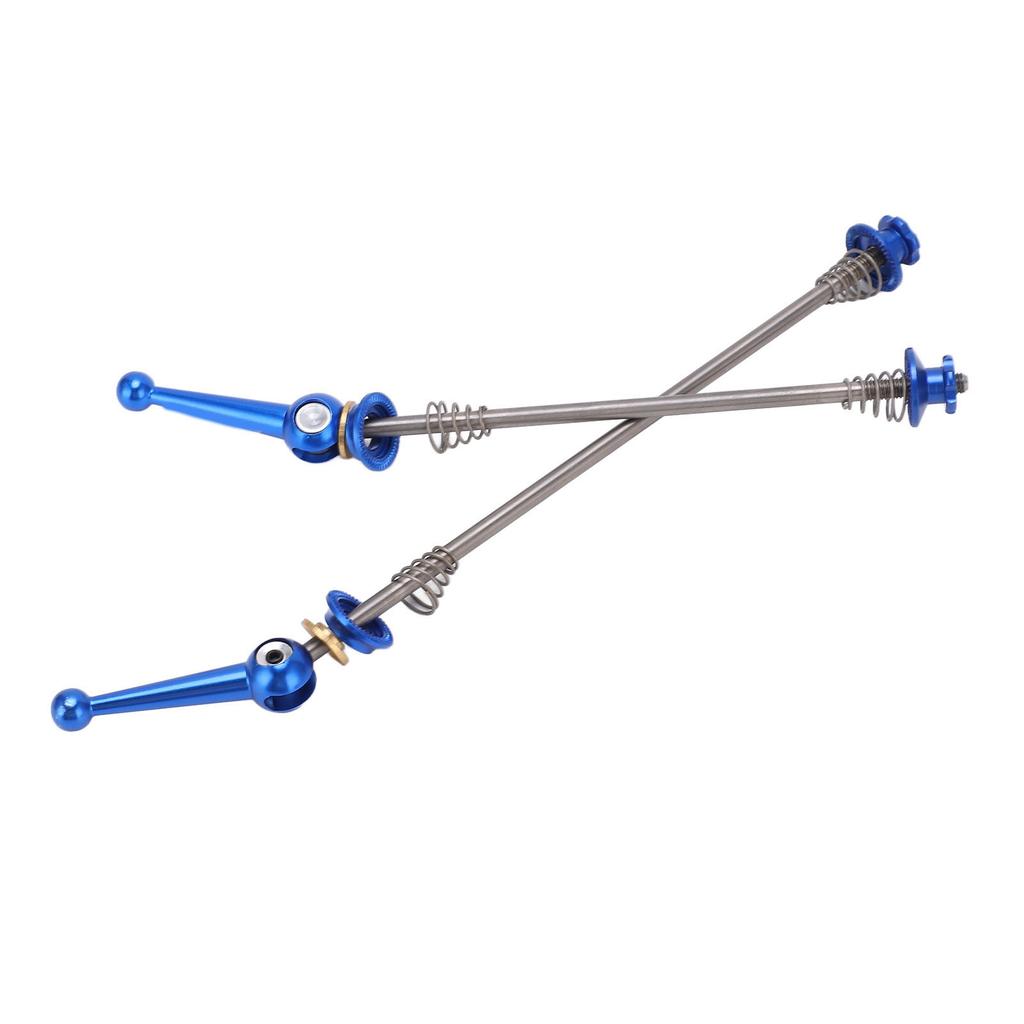 1 Pair   Hub Quick Release Poles Bike Front Rear   Alloy Axle Skewer Lever