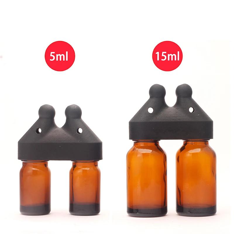 Frasco Inalador de Óleo Essencial com Aroma à Prova de Vazamento Mini Frasco Dispensador de Óleo Essencial Perfumado Inalador