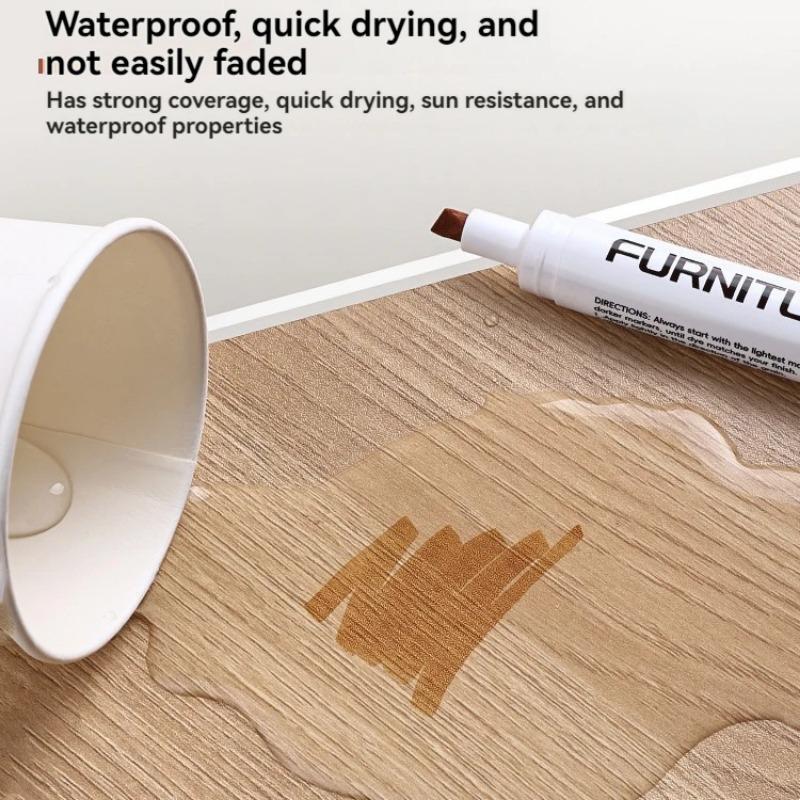 6-21Pcs Furniture Repair Pen Markers Tool Remover Wood Scratches Restore Kit Scratch Filler Paint Wooden Cabinet Floors Tables