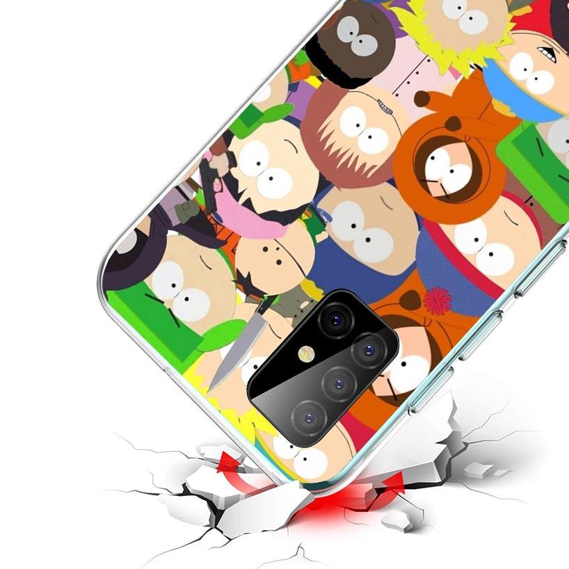 Cartoon S-South P-Parkes Phone Case For Samsung Galaxy A52 A51 A50S A32 A22 A12 A02S A72 A71 A31 A70 A30S Note 20 Ultra 10 Plus
