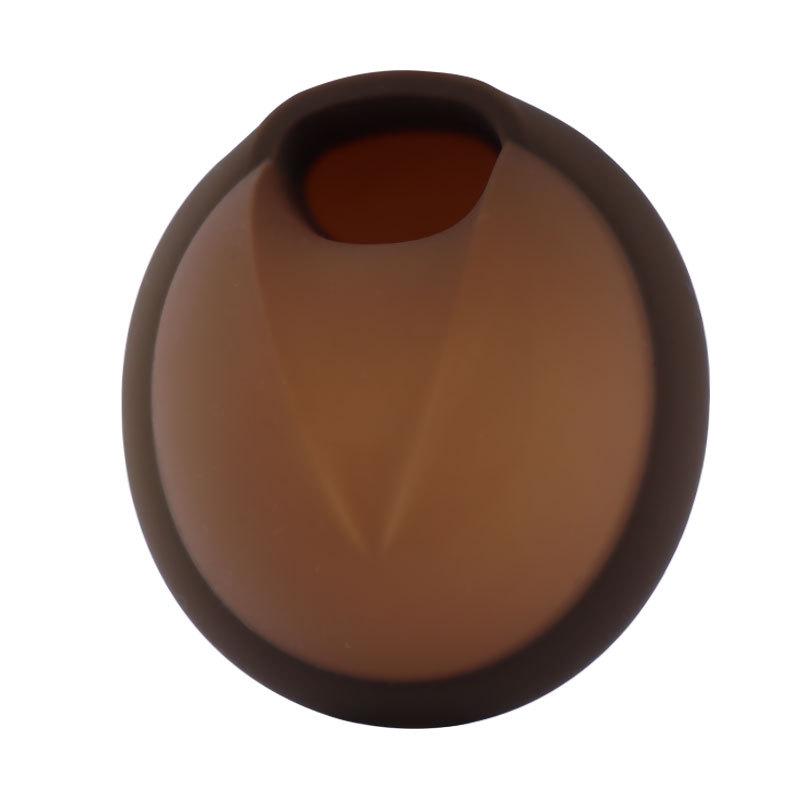 Silicone Menstrual Disc Cup with Storage Box and Built-in Handle for Women