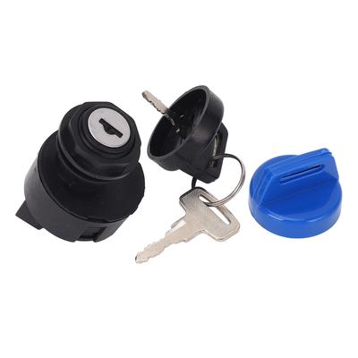 Zündschalter mit Schlüssel-Kit 86400226 Traktor-Anlasserschalter Ersatz für TC35 TC35D TC40 TC40D TC45 TC45D