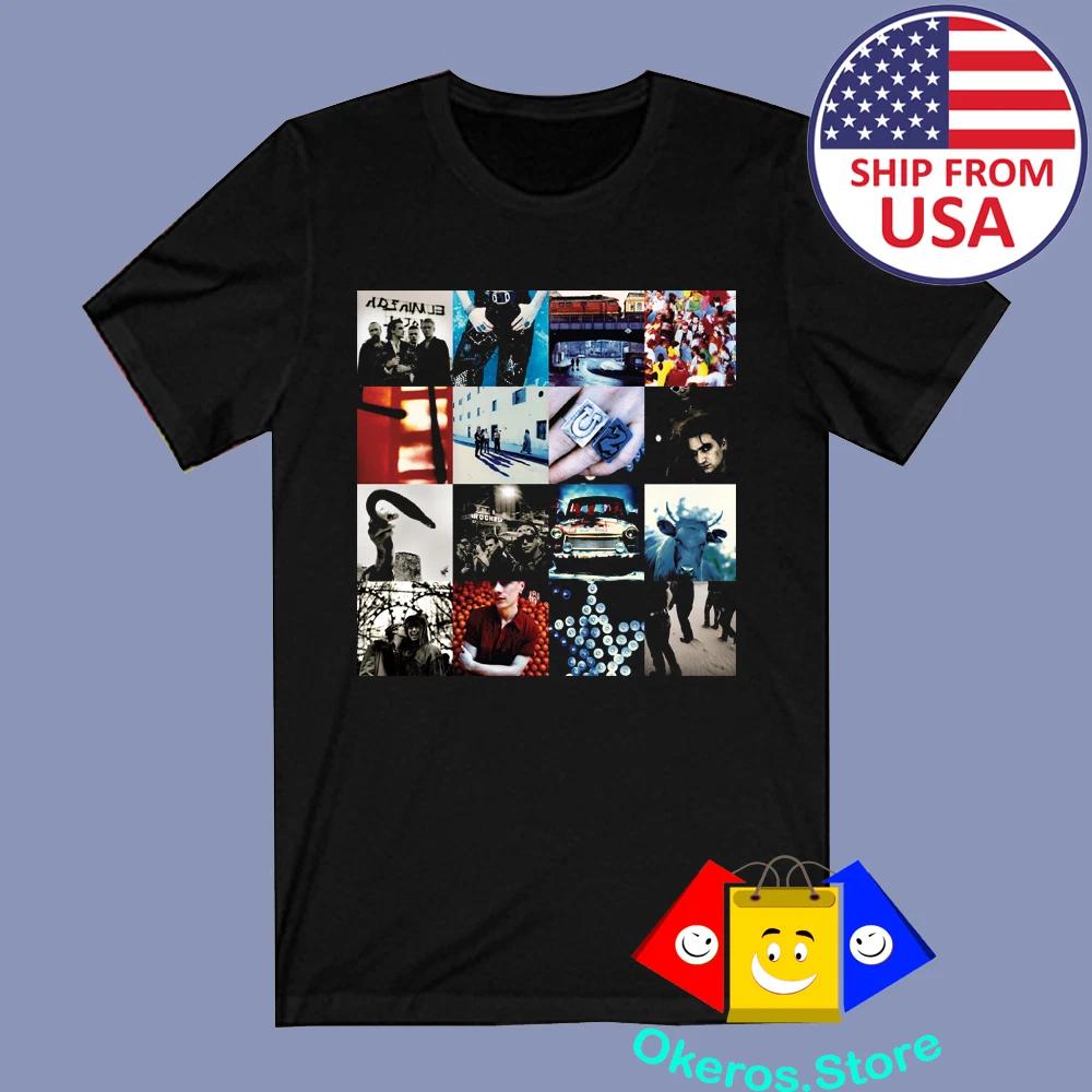 

U2 Achtung Baby Men s Black Size S to 3XL M