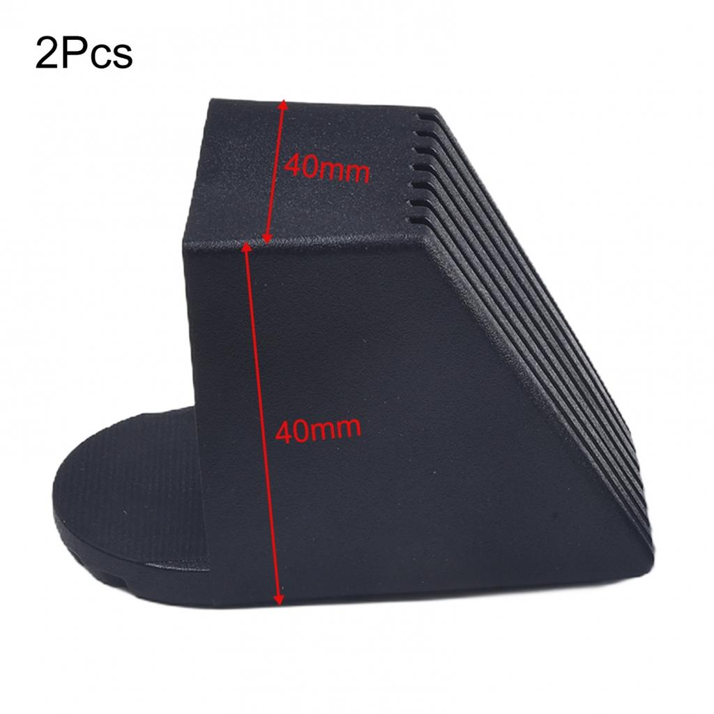 2pcs Fitness Equipment Square End Cap Foot Cover Protectors Gym Accessories