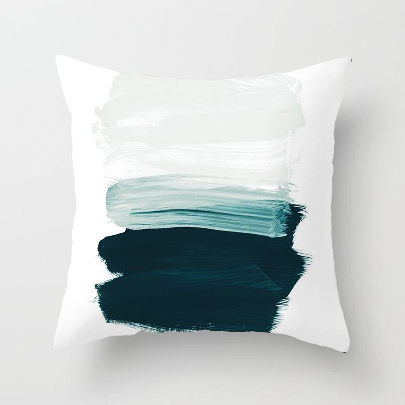 Nordic Simple Style Geometric Abstract Pillowcase Cushion Home Living Room Sofa Chair Bedroom Decorative Pillowcase