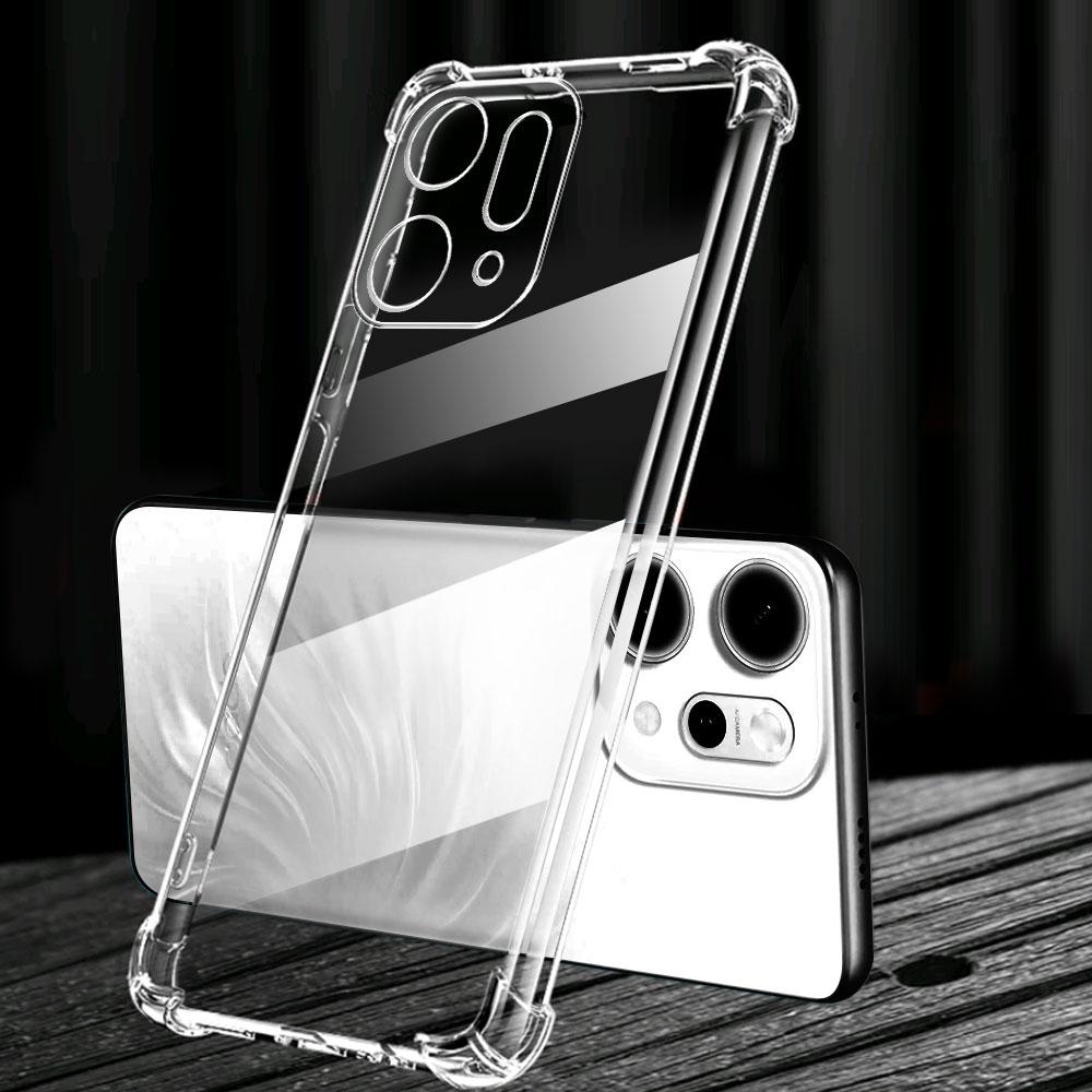 Phone Case OPPO Reno 14 Pro 14 F Case Airbag Soft Silicone Clear Shockproof Back Cover For OPPO Reno 14F reno14 Protect Funda