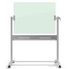 Tableau Magnétique En Verre - Mobil - Diamond - 1200 X 900 Mm - Surface Inscriptible - 2 Faces Pivotables