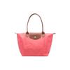 Le Pliage Cow Leather Trim Tote Bag, Shopping Bag, Dumpling Bag, Handbag, Shoulder Bag Medium Womens