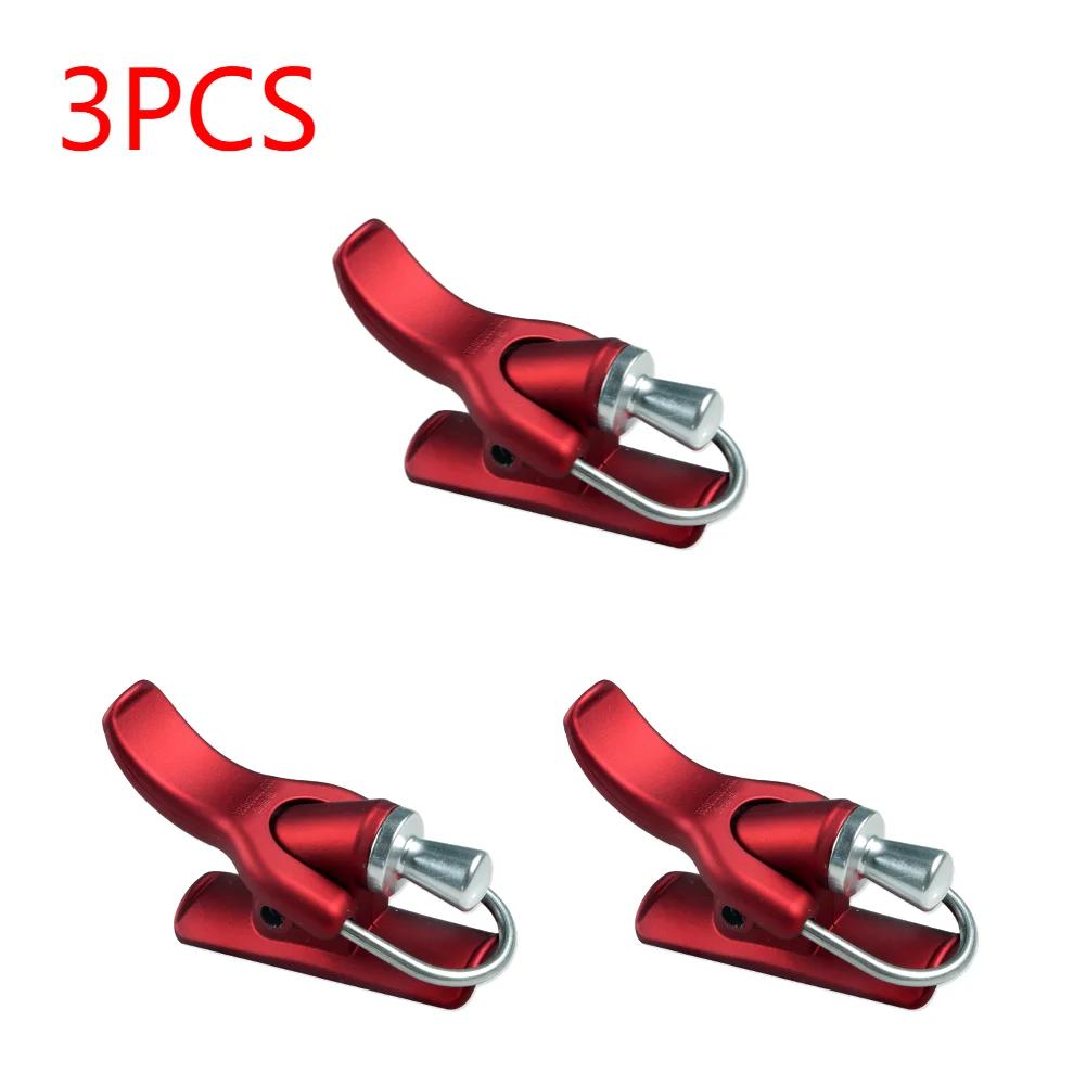 1/2/3 ks Svorka na rybářský prut Spoušť s palcovým tlačítkem Bezpečnostní chránič prstu Klip na nahazování ryb Surfingové nahazování Rybářské náčiní