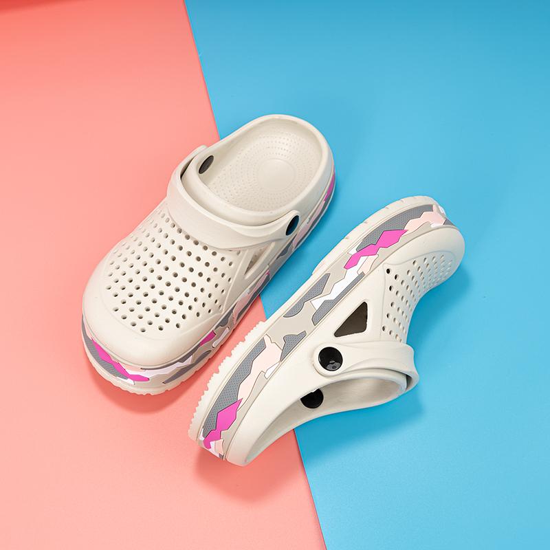 Fashion Clogs Women Sandals Casual Shoes EVA Lightweight Sandals Unisex Colorful Shoes For Summer Beach Sandals