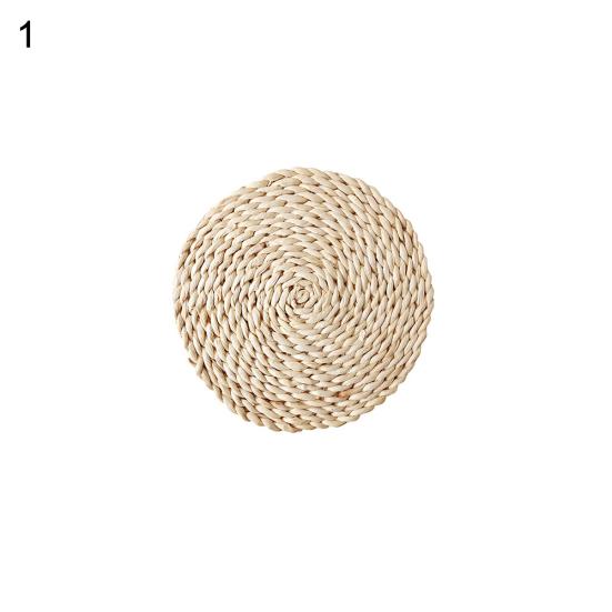 Talos плетеный круглый овальный коврик для столовых приборов — фото 8