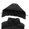 2025 new vest graphene thermal vest waterproof windproof hooded comfortable and simple men's European size