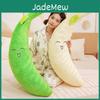 Adorable Coussin Peluche Banane Vert Doux Jouet Idéal Pour Compagnon Et Confort Des Enfants
