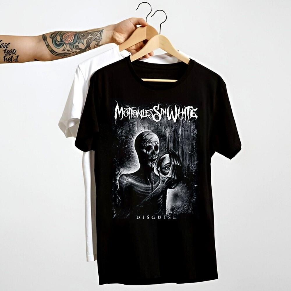 Hot Motionless In White Disguise Album T-shirt Cotton Men S-5XL Shirt 1CM885 Unisex T-Shirt S