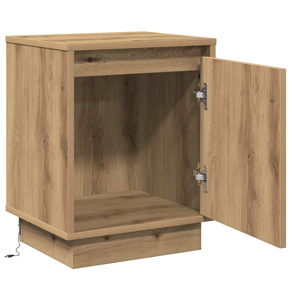 Nightstand Artisan Oak 39 x 34.5 x 50 cm Particleboard