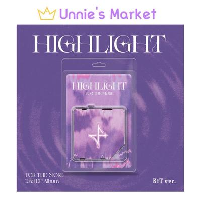 FOR THE MORE [HIGHLIGHT] 2nd EP Album (Shadow Ver. / Flare Ver.) + Free Gift
