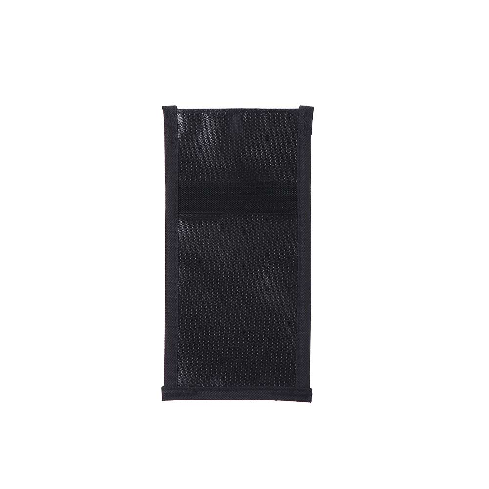Waterproof RFID Signal Blocking Pouch Signal Blocker Black Signal Shielding Bag Document Bag Fireproof Faraday Pouch