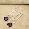 Red Garnet Jewelry, 925 Solid Sterling Silver Earrings, Handmade Gemstone Jewelry Earrings For Memorial Day
