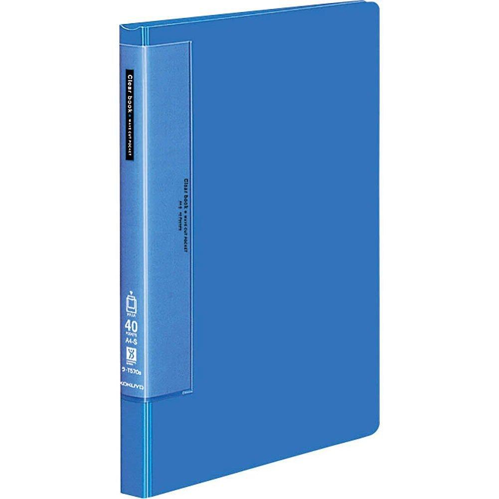 

KOKUYO File Clear Book Wave Cut Fixed Type A4 La-T570B