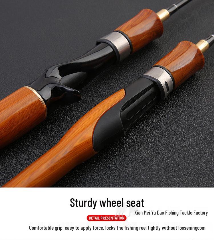 Cross-Border Carbon Fiber Lure Rod: Ultra-Soft Culter Barbel Rod with Gun and Straight Handle.