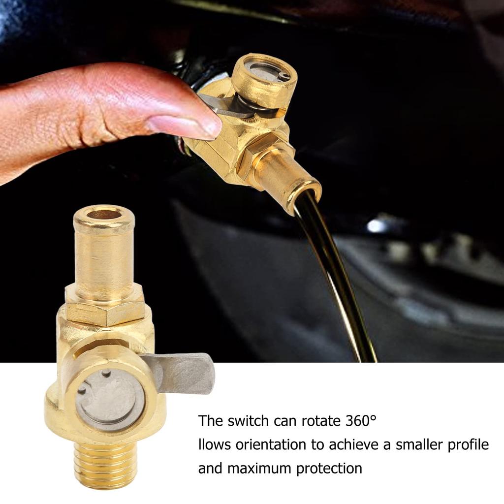 Akozon F109 Oil Pan Drain Valve Metal Quick Engine Oil