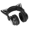 Cat Ear Bluetooth Headset Stereo Headset with Microphone LED Cute Cat Headset for Girls Children