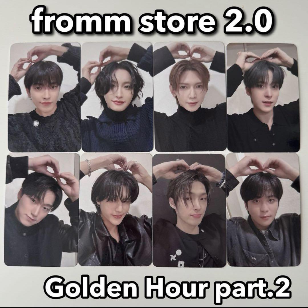 

[USED] ATEEZ GOLDEN HOUR Complete frommstore