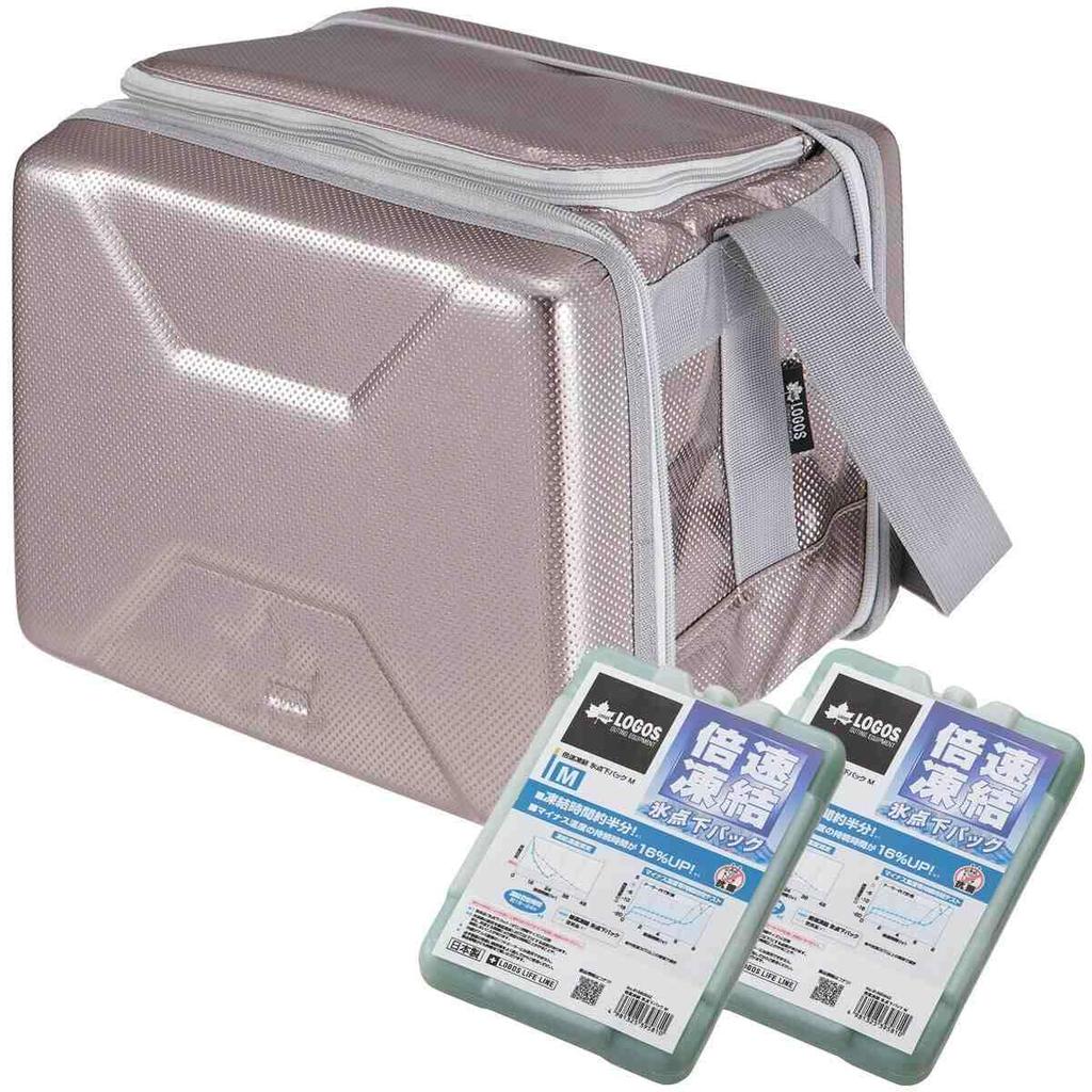LOGOS Hyper Ice Cooler M Double Speed Freezing Ice Pack M x 2 R167N001 + (3-piece set)
