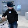 Boys Winter Hooded Sweater Kids Fashion Knit Pullover 110-170cm
