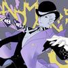 JoJo's Bizarre Adventure Black Skull Tie - Yoshikage Kira Edition