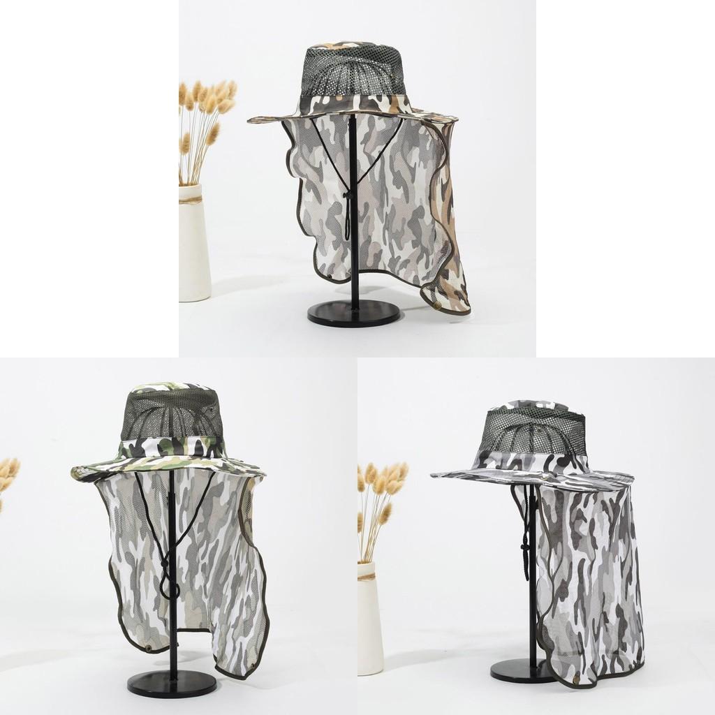 Fishing Hat With Neck Guard Summer Outdoor Activities Sunscreen Hat